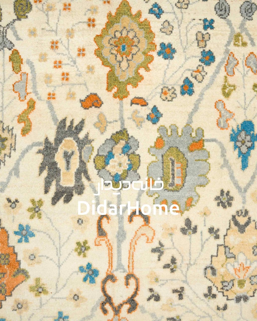 فرش دستباف سلطان آباد طرح افشان چهار متری (زیگلر محل)