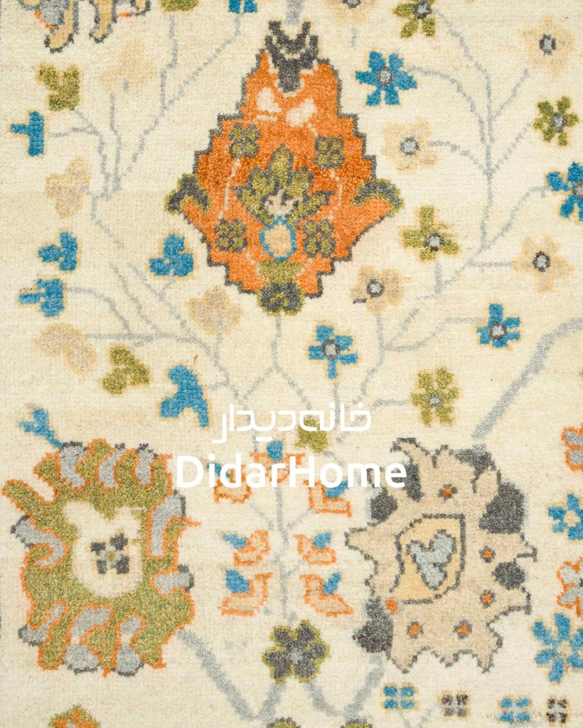 فرش دستباف سلطان آباد طرح افشان چهار متری (زیگلر محل)
