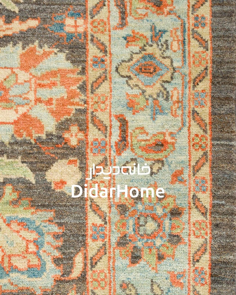 فرش دستباف سلطان آباد طرح افشان چهار متری (زیگلر محل)