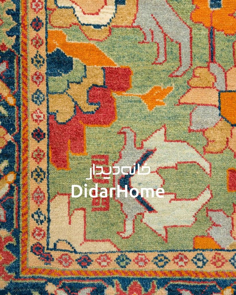 فرش دستباف هریس طرح افشان شش متری