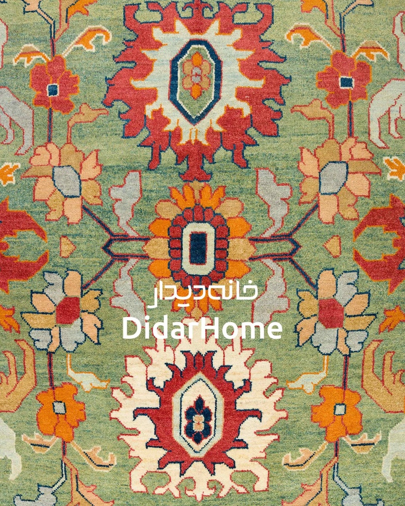 فرش دستباف هریس طرح افشان شش متری