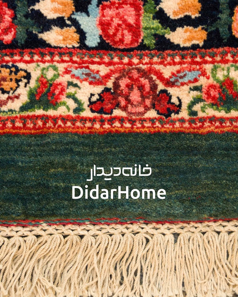 فرش دستباف بیجار طرح هزارگل نه متری