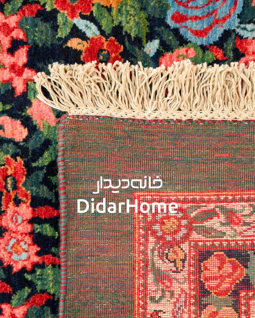 فرش دستباف بیجار طرح هزارگل نه متری