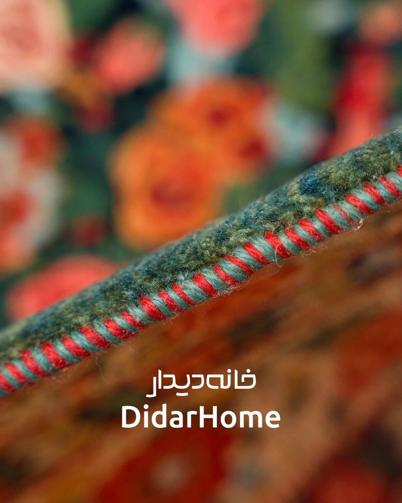 فرش دستباف بیجار طرح هزارگل نه متری