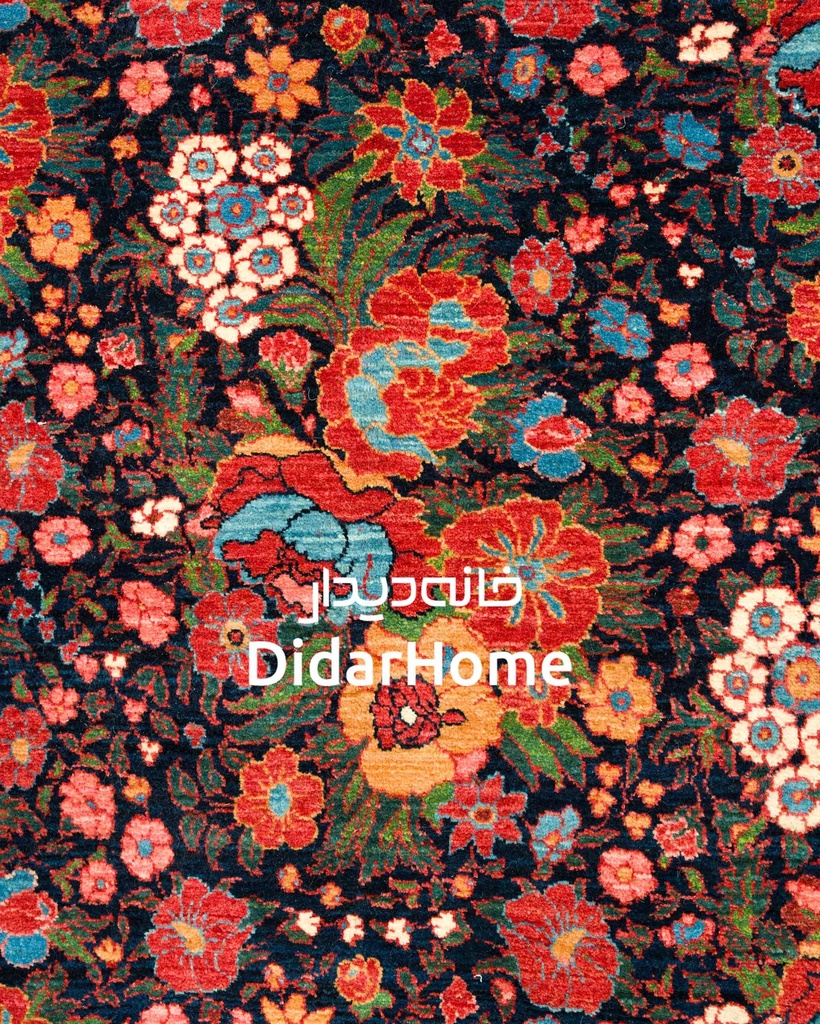 فرش دستباف بیجار طرح افشان شش متری