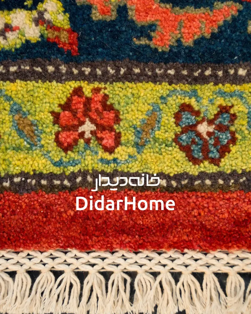 فرش دستباف محل طرح ترنجی شش متری