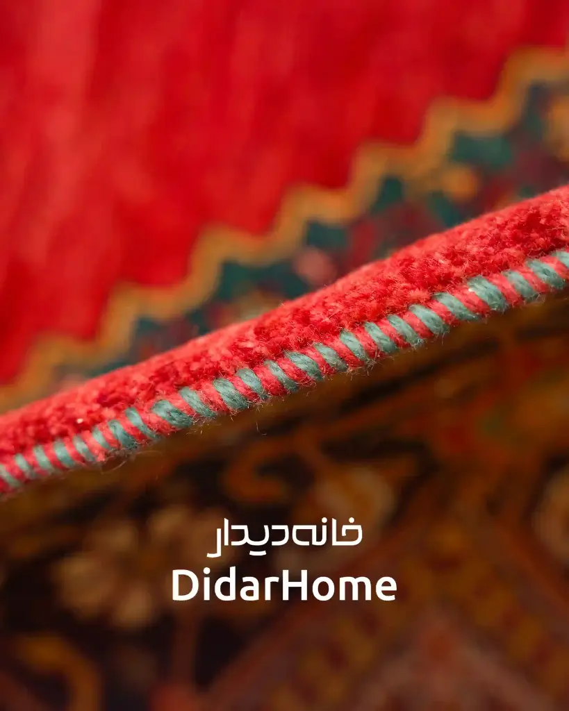 فرش دستباف بیجار طرح ترنجی شش متری