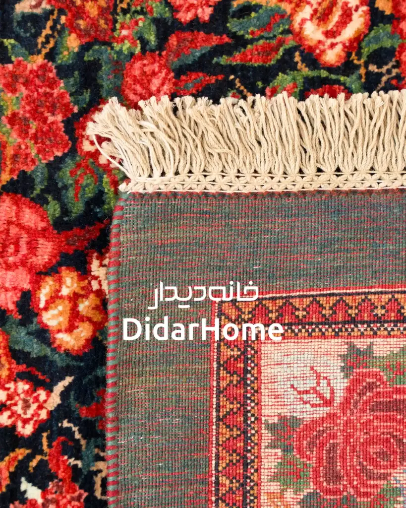 فرش دستباف بیجار طرح هزارگل ذرع و نیم