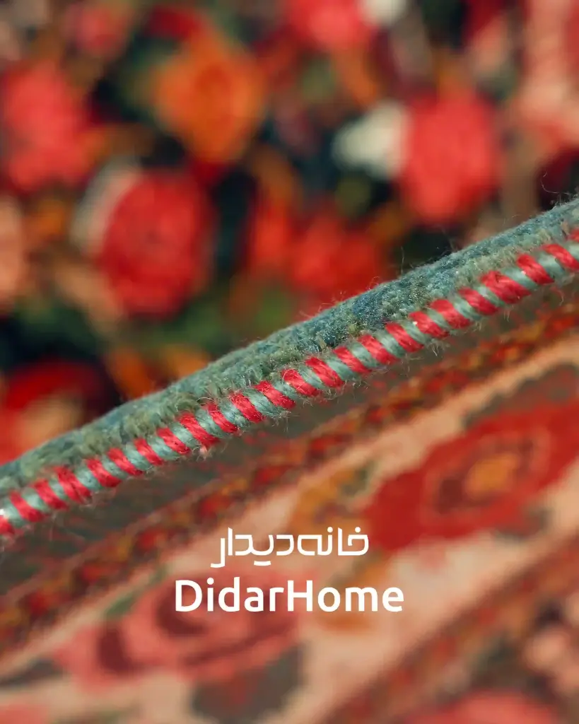 فرش دستباف بیجار طرح هزارگل ذرع و نیم