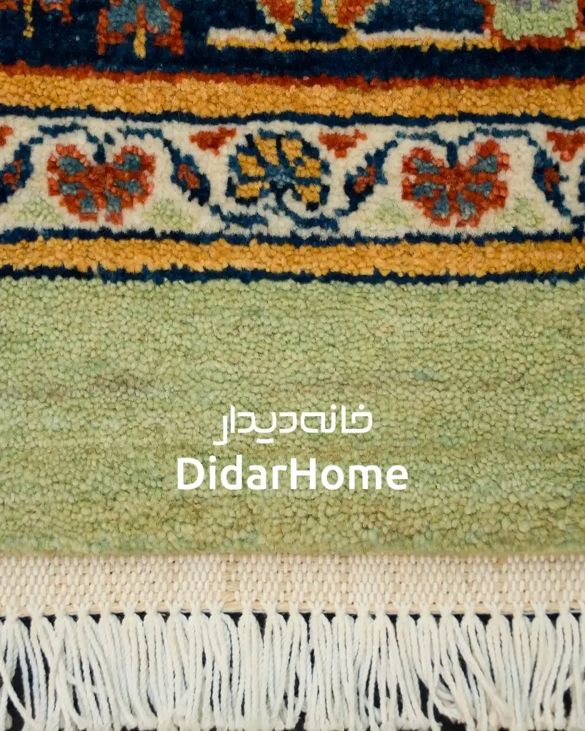 فرش دستباف قشقایی طرح درخت زندگی نه متری