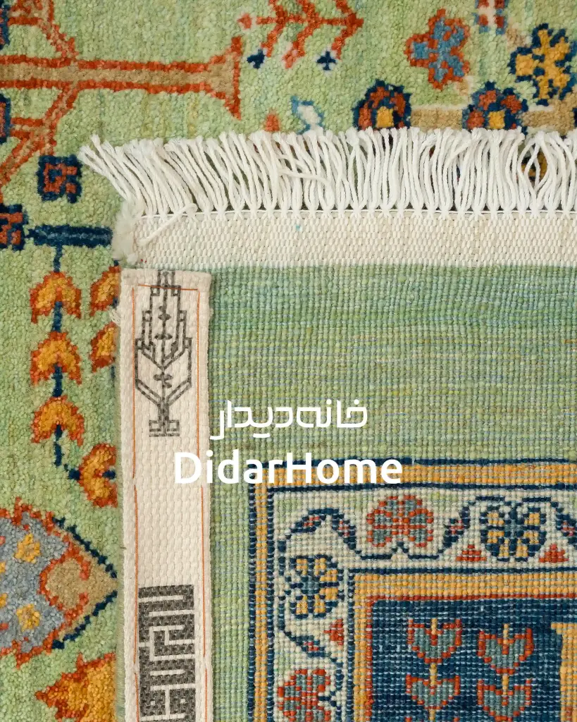 فرش دستباف قشقایی طرح درخت زندگی نه متری