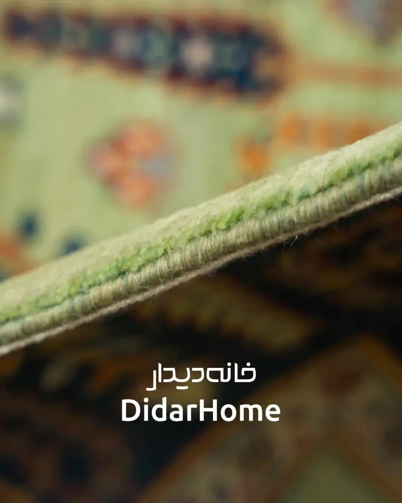 فرش دستباف قشقایی طرح درخت زندگی نه متری