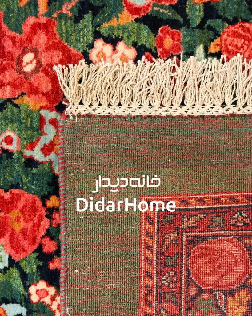 فرش دستباف بیجار طرح هزارگل دوازده متری