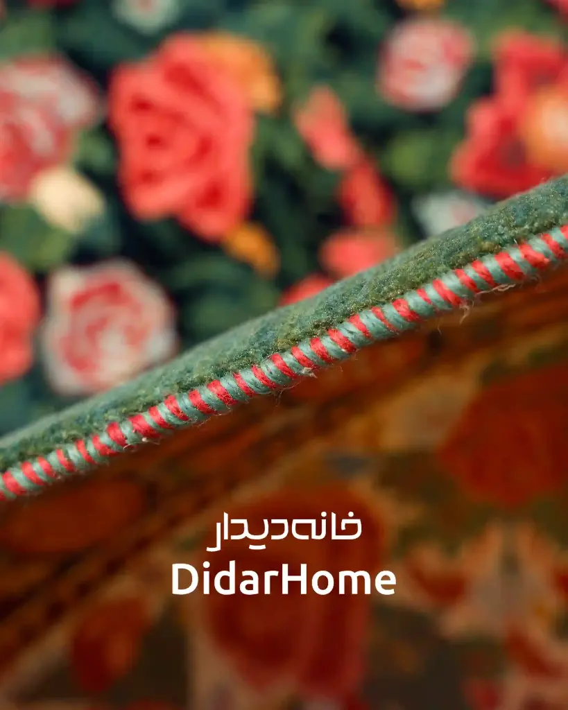 فرش دستباف بیجار طرح هزارگل دوازده متری