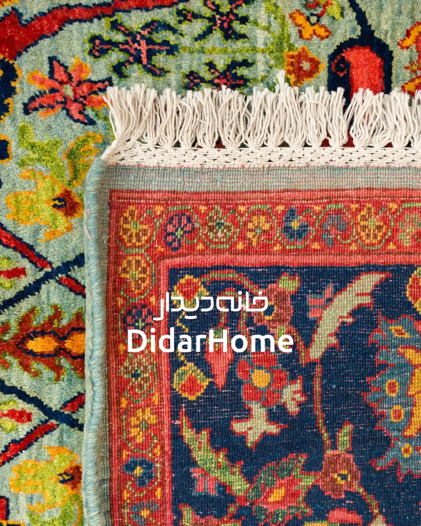 فرش دستباف بیجار گروس طرح افشان سه متری