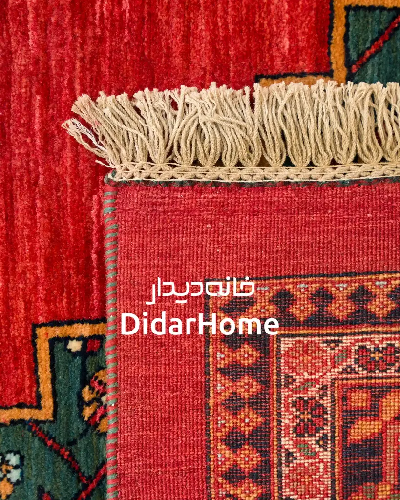 فرش دستباف بیجار طرح ترنجی شش متری