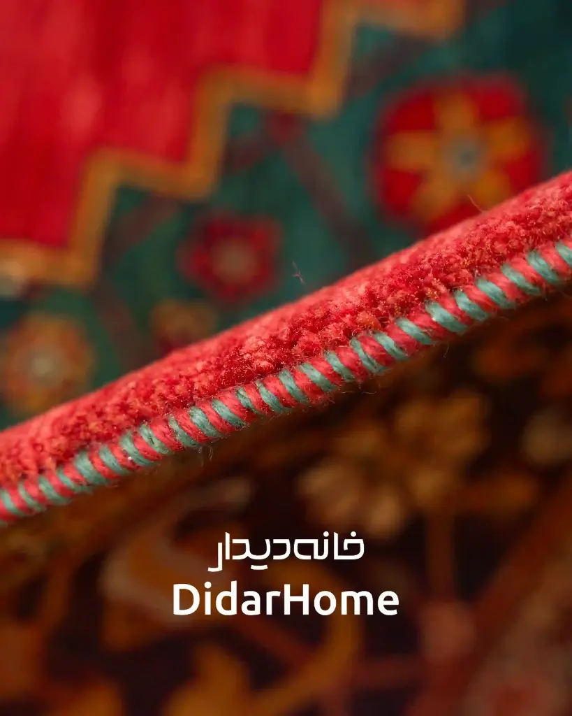 فرش دستباف بیجار طرح ترنجی شش متری