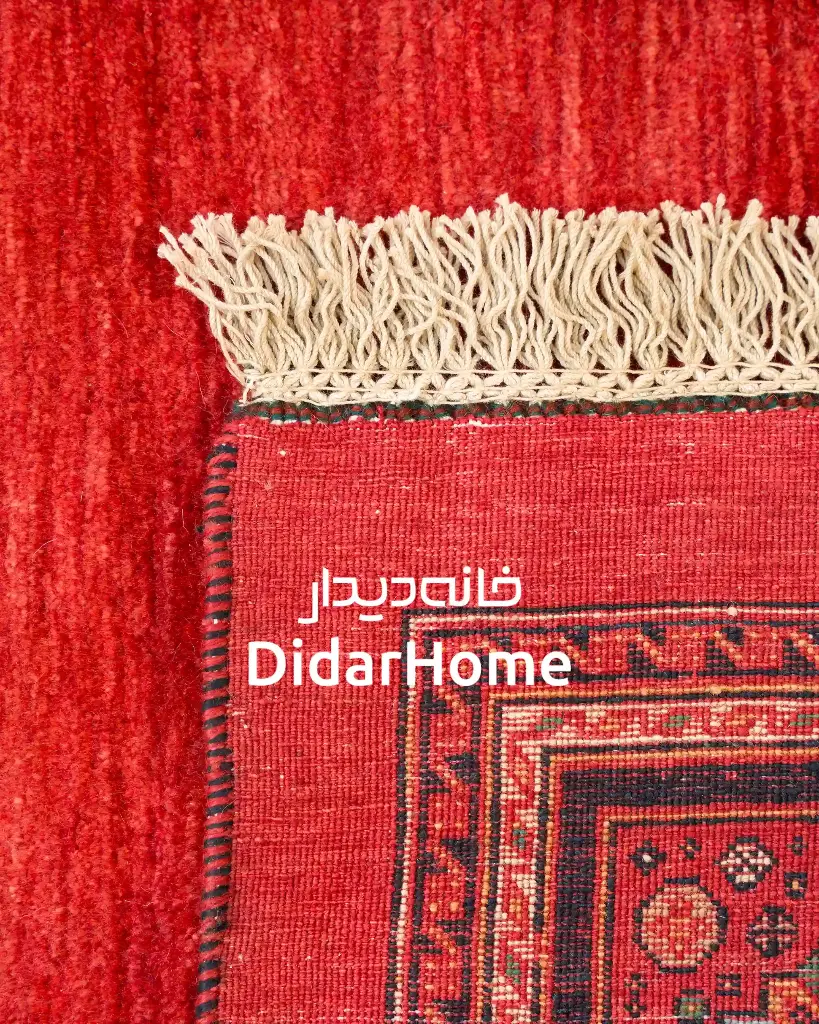 فرش دستباف قشقایی طرح کفساده چهار متری