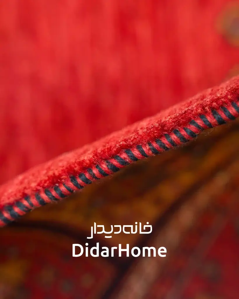 فرش دستباف قشقایی طرح کفساده چهار متری