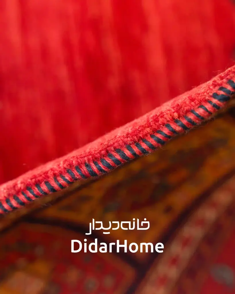 فرش دستباف قشقایی طرح کفساده شش متری