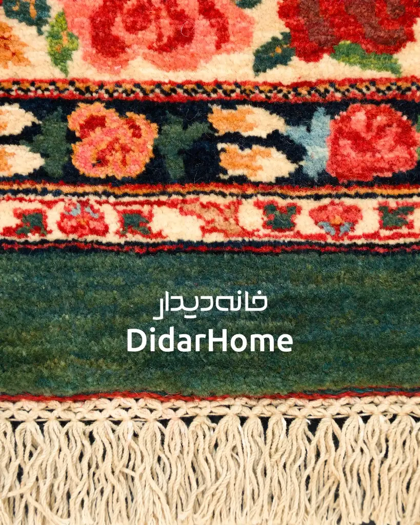 فرش دستباف بیجار طرح هزارگل شش متری