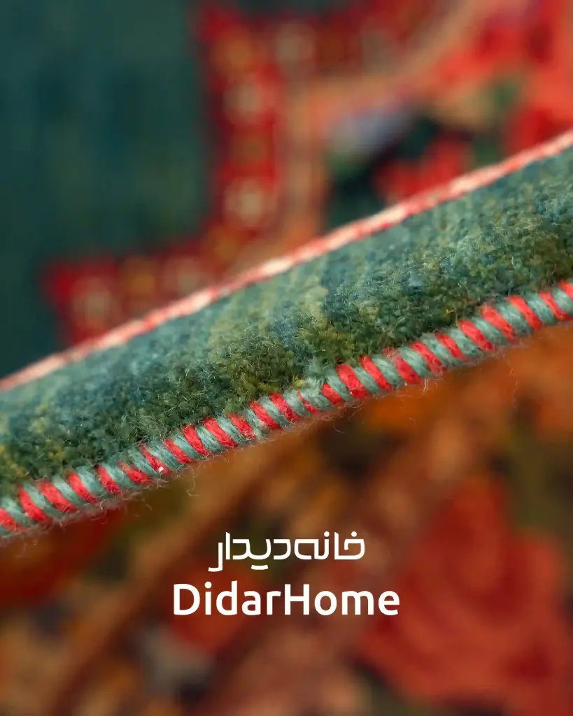 فرش دستباف بیجار طرح هزارگل شش متری