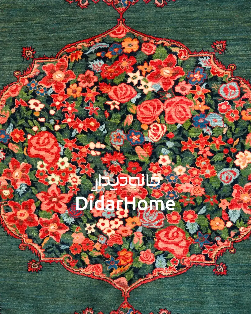 فرش دستباف بیجار طرح هزارگل شش متری