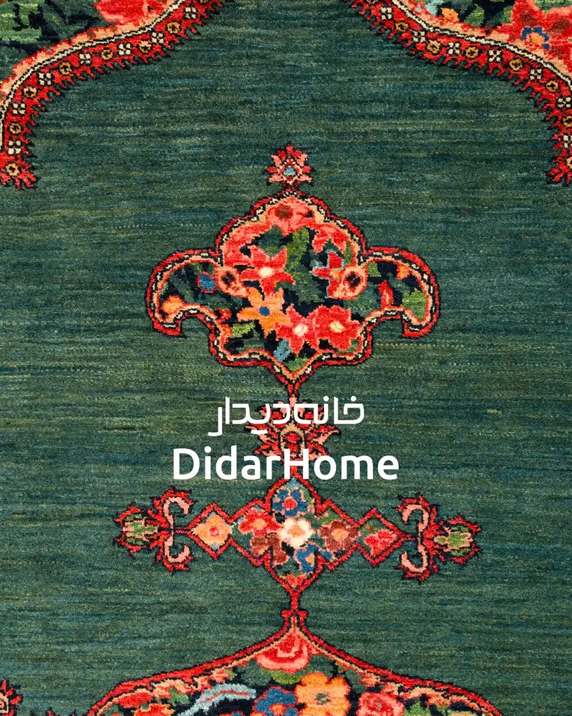 فرش دستباف بیجار طرح هزارگل شش متری