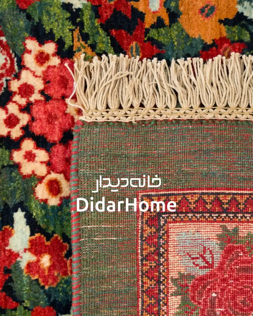 فرش دستباف بیجار طرح هزارگل ذرع و نیم