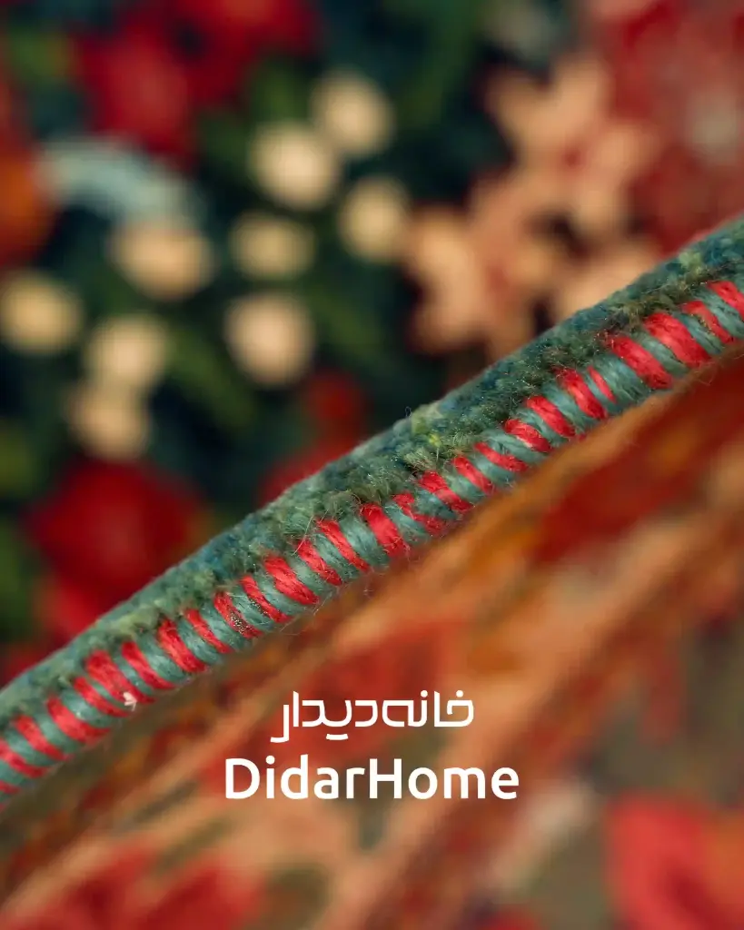 فرش دستباف بیجار طرح هزارگل ذرع و نیم