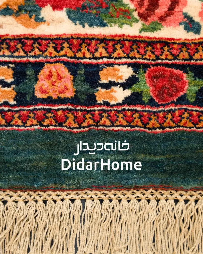 فرش دستباف بیجار طرح هزارگل شش متری