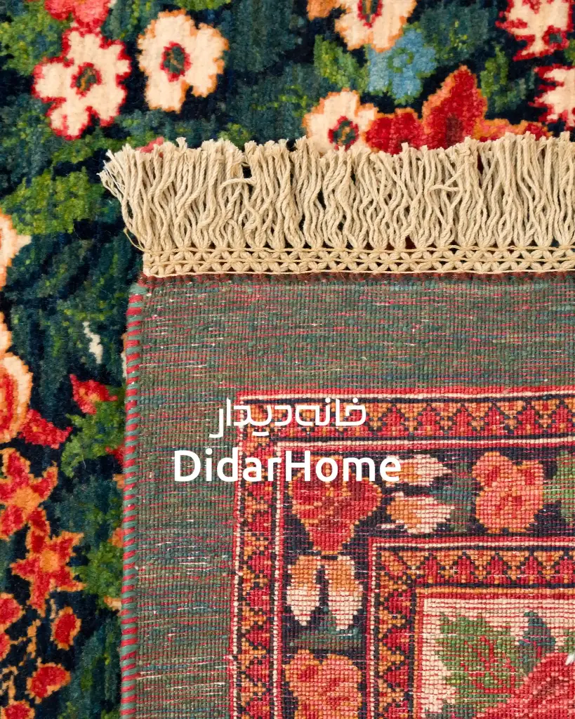 فرش دستباف بیجار طرح هزارگل شش متری