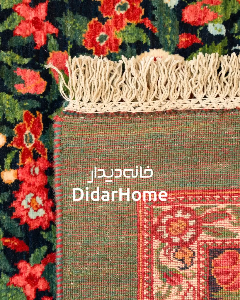 فرش دستباف بیجار طرح هزارگل نه متری