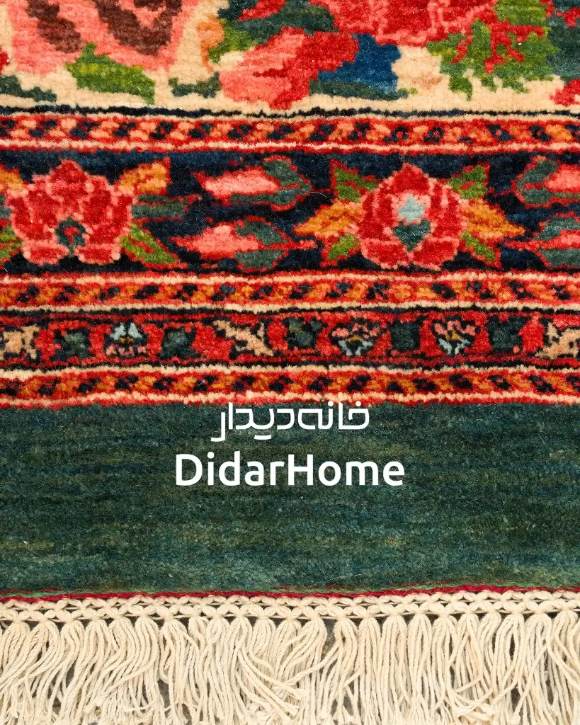 فرش دستباف بیجار طرح هزارگل دوازده متری