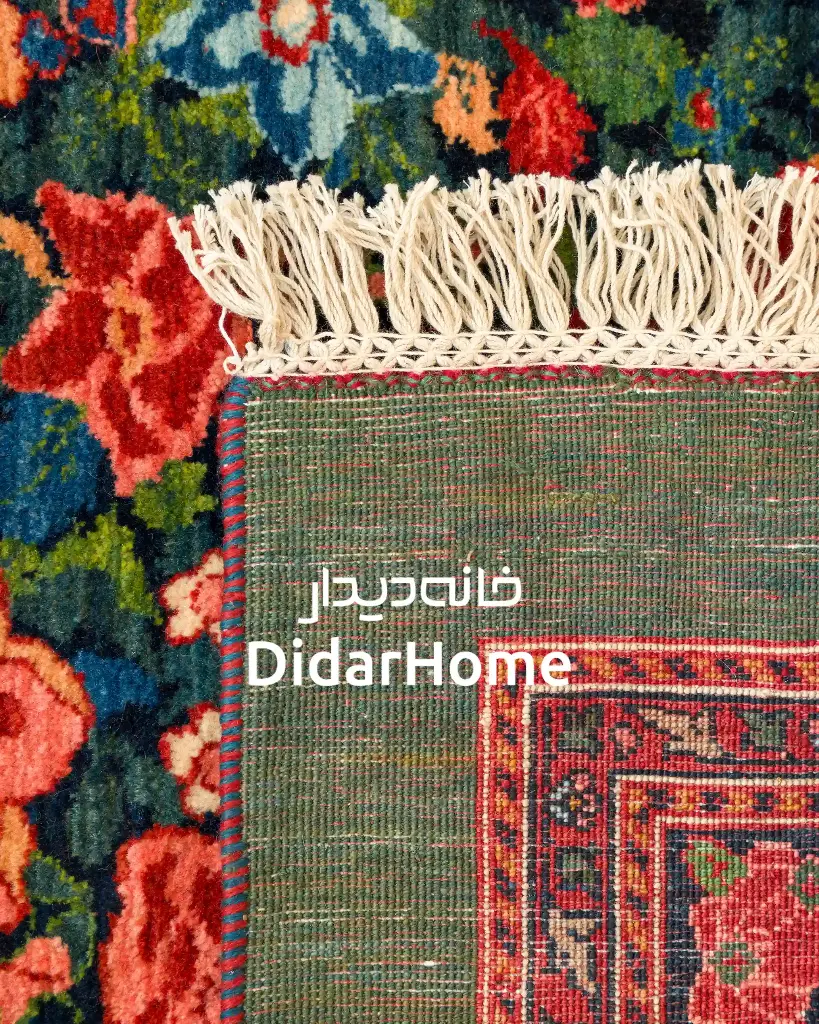 فرش دستباف بیجار طرح هزارگل دوازده متری