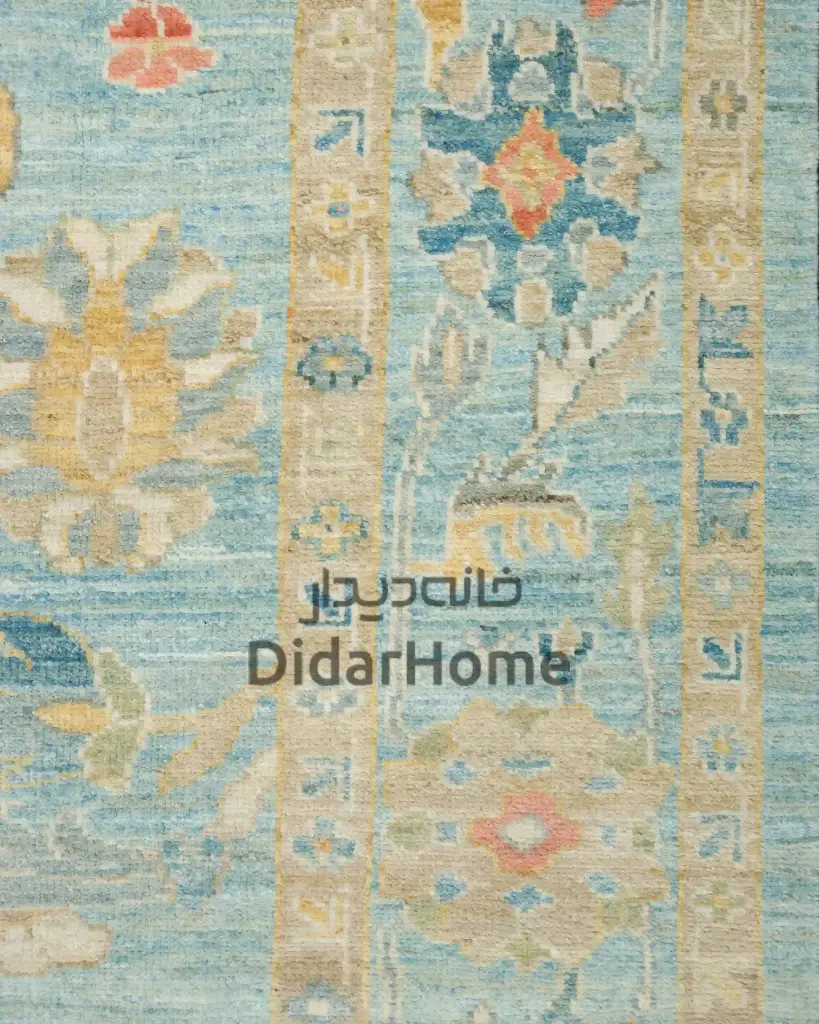 فرش دستباف سلطان آباد طرح افشان شش متری (زیگلر محل)