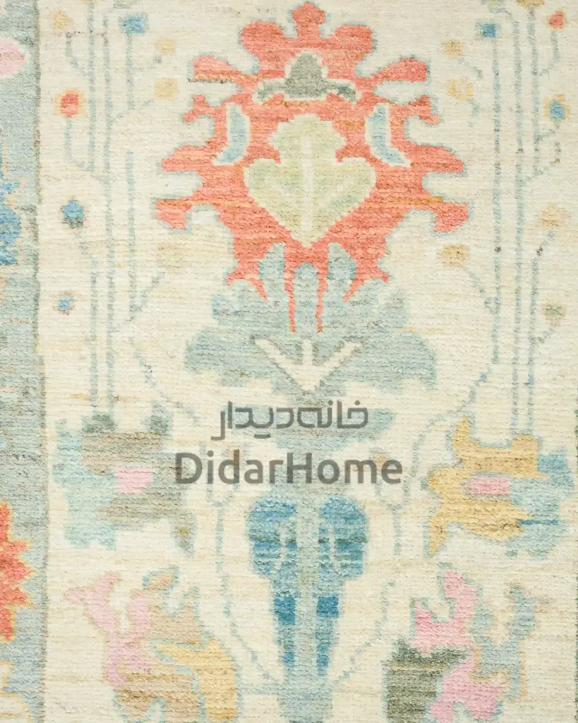 کناره دستباف سلطان آباد طرح افشان (زیگلر محل)