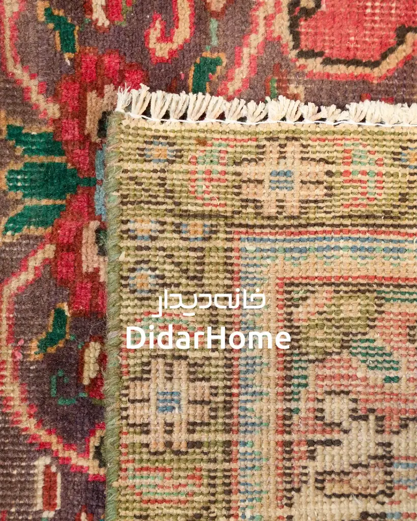 فرش دستباف مدرن تبریز طرح ترنجی سه متری