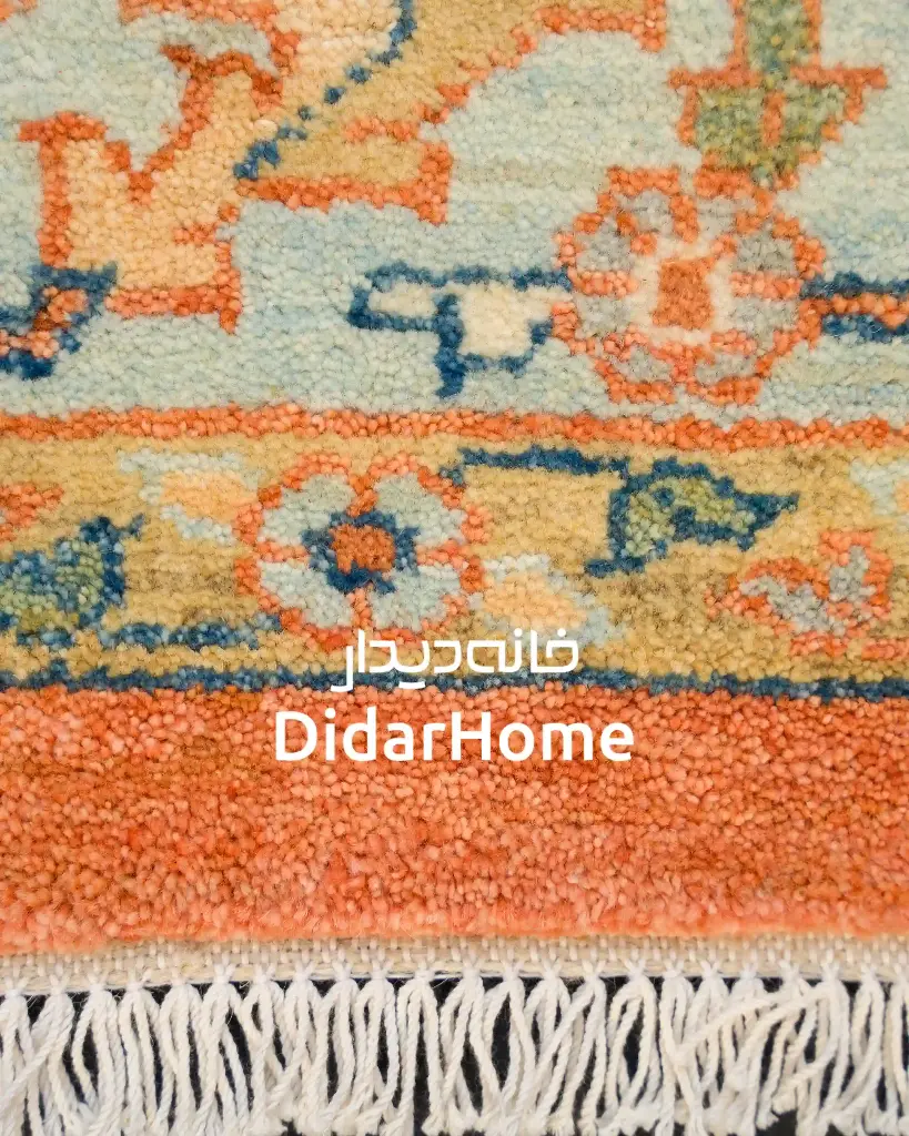 فرش دستباف هریس طرح افشان شش متری