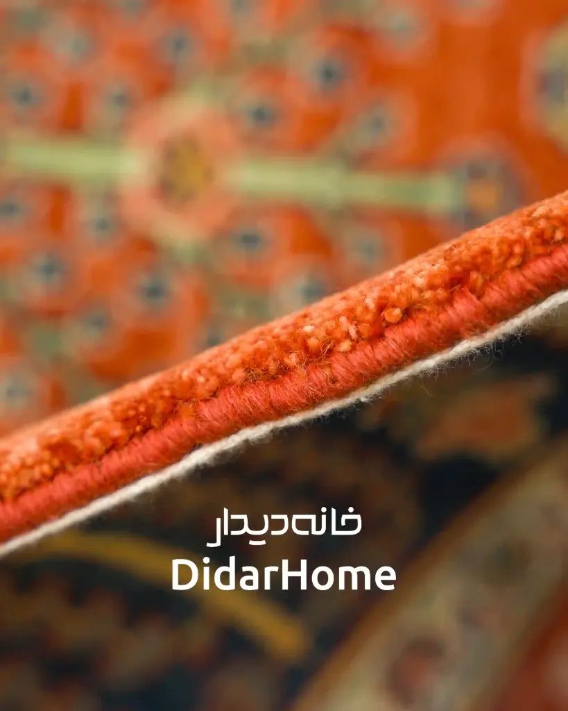 فرش دستباف قشقایی طرح درخت زندگی شش متری