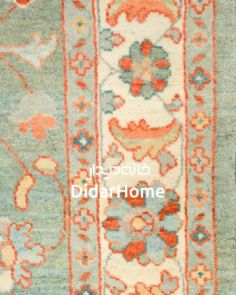 فرش دستباف سلطان آباد طرح افشان شش متری (زیگلر محل)