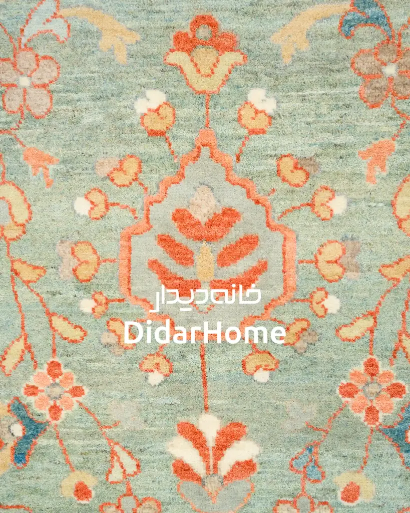 فرش دستباف سلطان آباد طرح افشان شش متری (زیگلر محل)