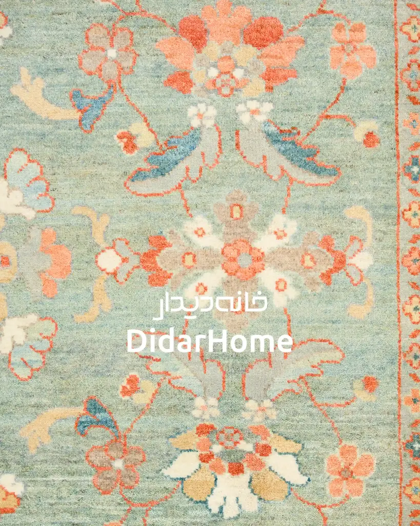 فرش دستباف سلطان آباد طرح افشان شش متری (زیگلر محل)