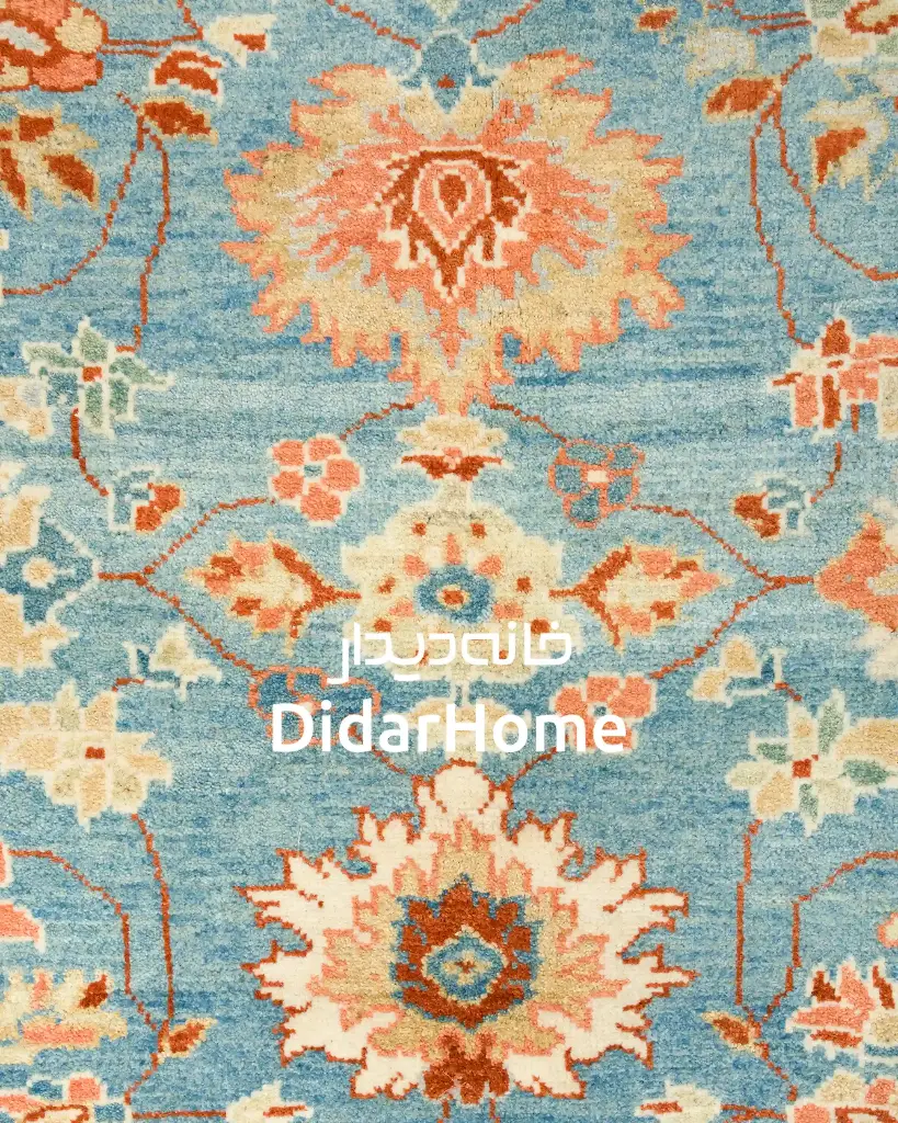 فرش دستباف سلطان آباد طرح افشان چهار متری (زیگلر محل)