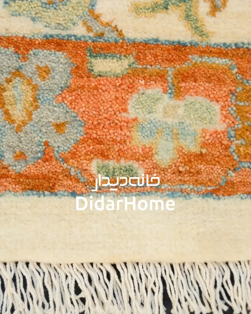 فرش دستباف سلطان آباد طرح افشان ذرع و نیم (زیگلر محل)