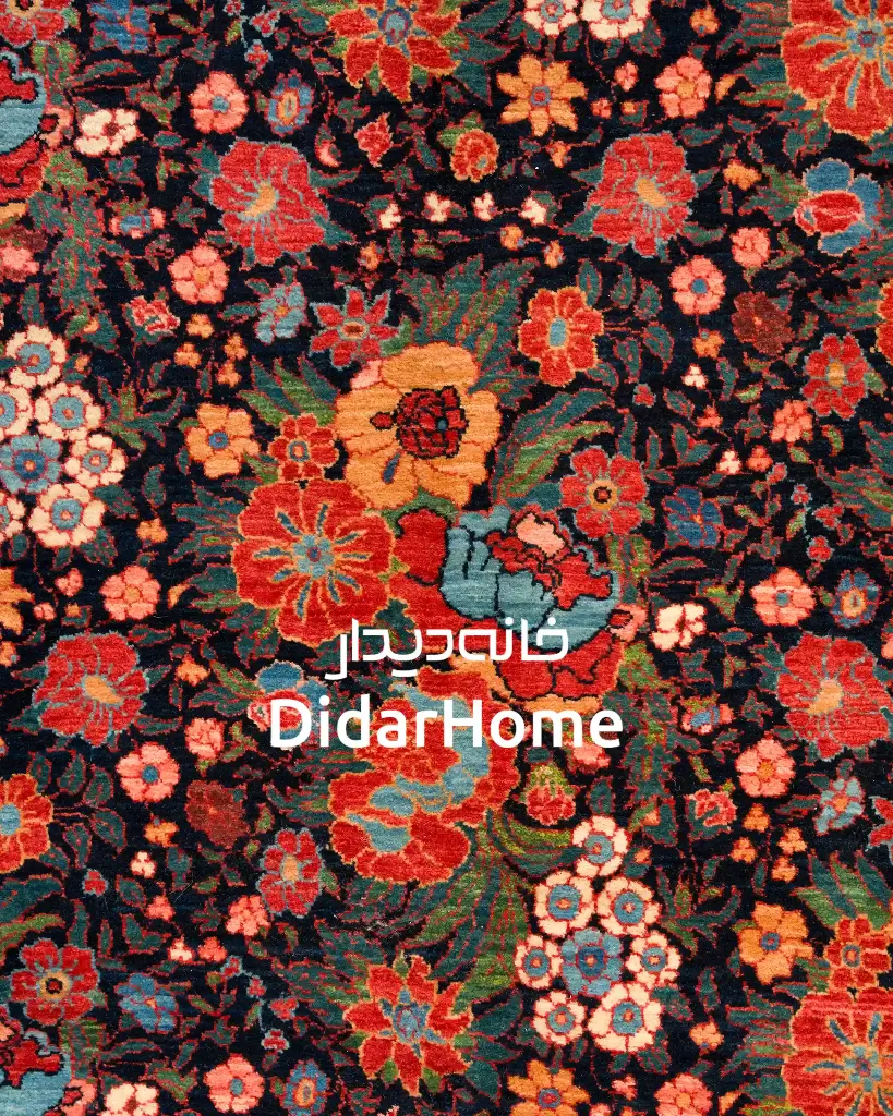 فرش دستباف بیجار طرح افشان ۹/۳۲ متری