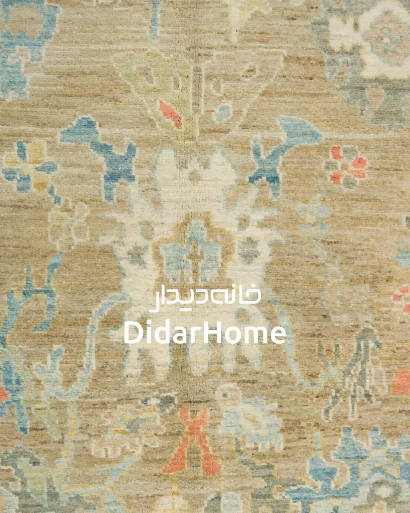 فرش دستباف سلطان آباد طرح افشان شش متری (زیگلر محل)