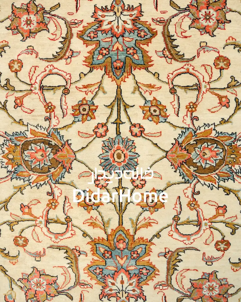 فرش دستباف سلطان آباد طرح افشان شش متری (زیگلر محل)