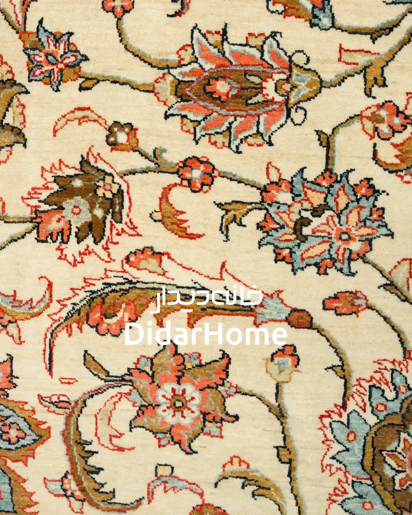 فرش دستباف سلطان آباد طرح افشان شش متری (زیگلر محل)