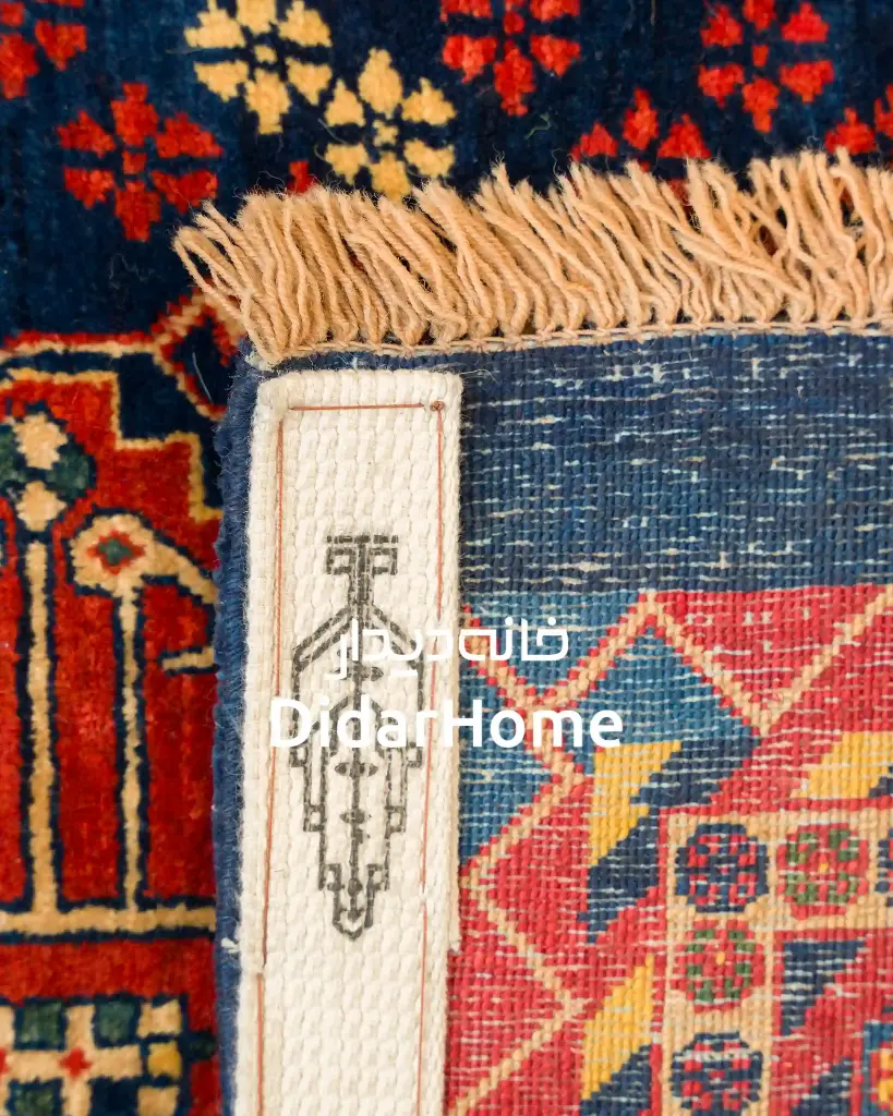 فرش دستباف بختیاری طرح ترنجی ۱/۱۵ متری